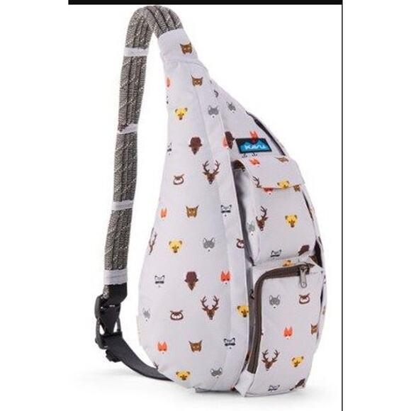 KAVU Rei Coop Special Limited Edition Bag Rope Sling Strap Woodland Creatures - Picture 1 of 10